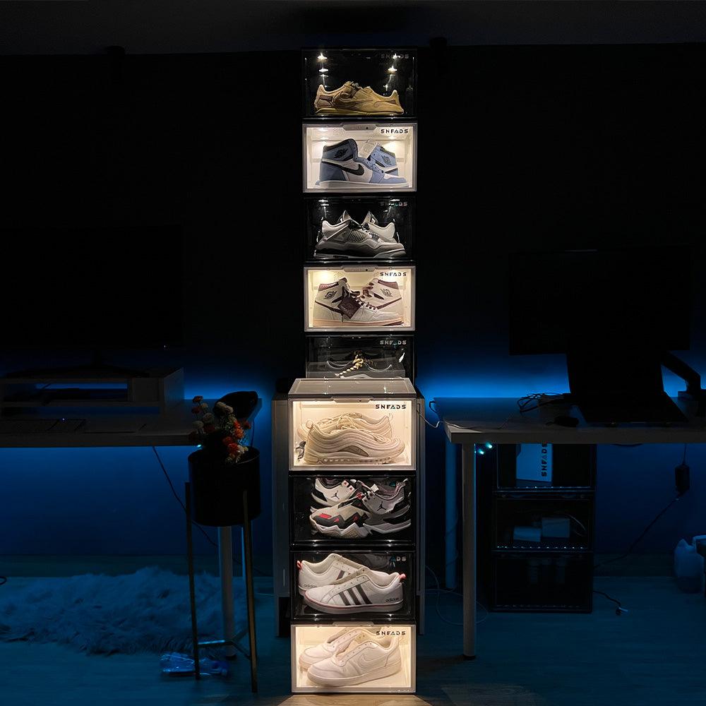 Sneaker Vault - LED Sneaker Crate - Sneads