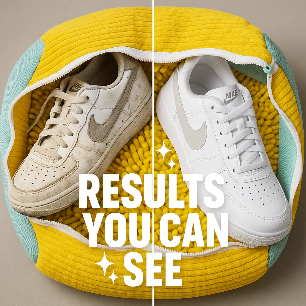 LazyWash™ - Shoe Cleaning Bag | At Home Deep Cleaning | Works with any Washing Machine