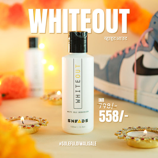 Whiteout - Unyellow Shoe Sole | Shoe Sole Deoxidiser