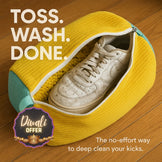 LazyWash™ - Shoe Cleaning Bag | At Home Deep Cleaning | Works with any Washing Machine